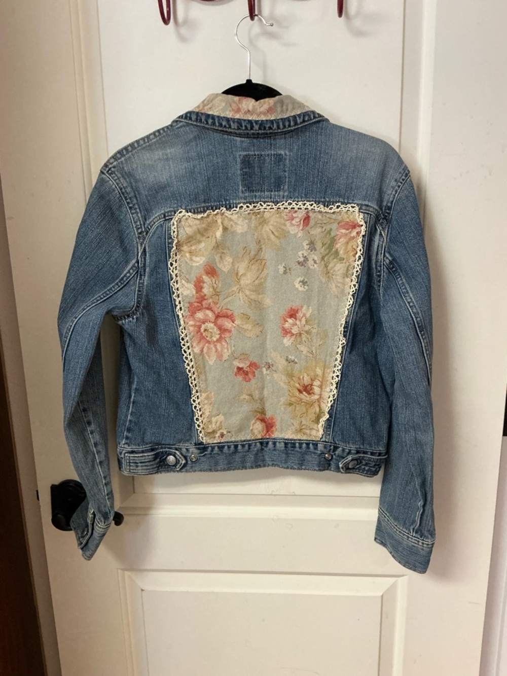 Vintage Upcycled Levi Jean Jacket Size L